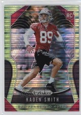 2019 Panini Prizm Rookies Neon Green Pulsar Prizm Kaden Smith #369 0c6