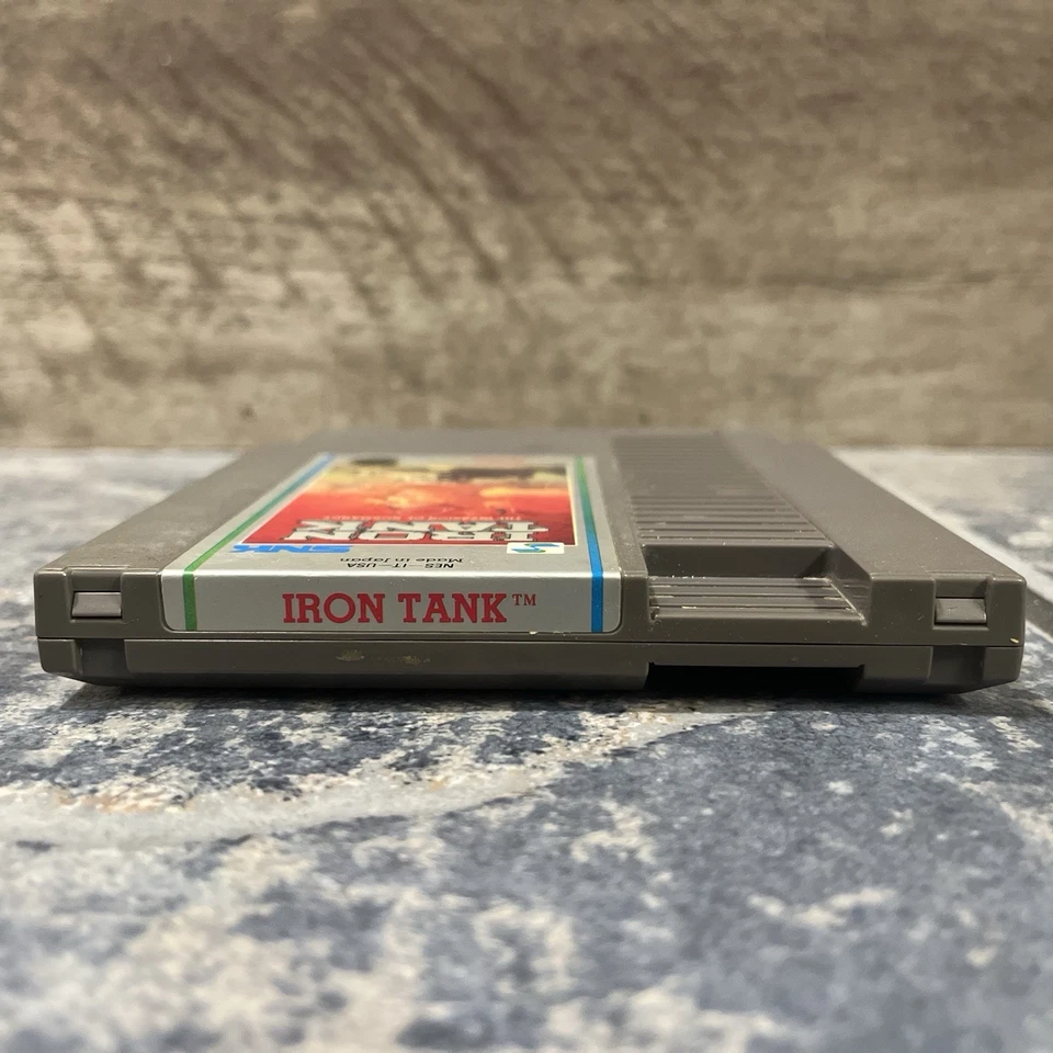 Cartucho Iron Tank The Invasion Of Normandy Oroginal NES Suelto Probado Auténtico Foto 2 de 3
