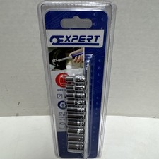 Expert Facom E034815 14 Drive 10 Pieces Hex 6-point Metric Socket Set Sealed Expert Facom E034815 14 Drive 10 Pieces Hex 6-point Metric Socket Set Sealed