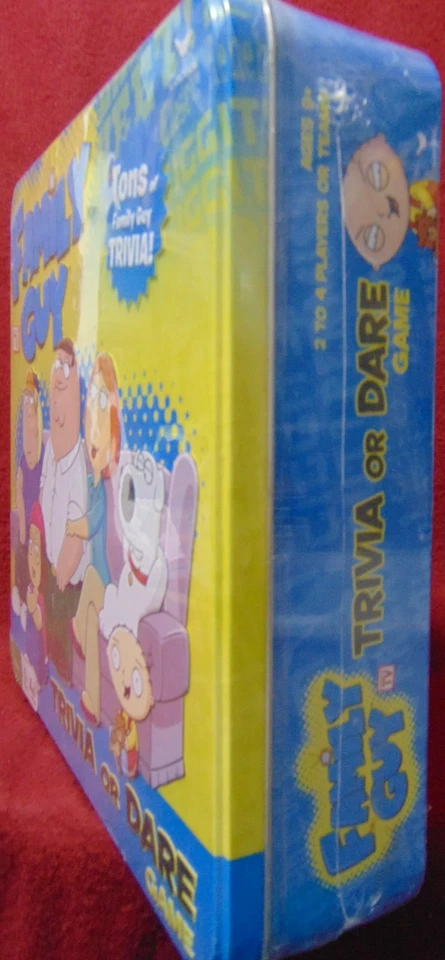 FAMILY GUY Trivia or DARE Board Game in Collector's Tin! NEW Factory Sealed - Image 4 of 4