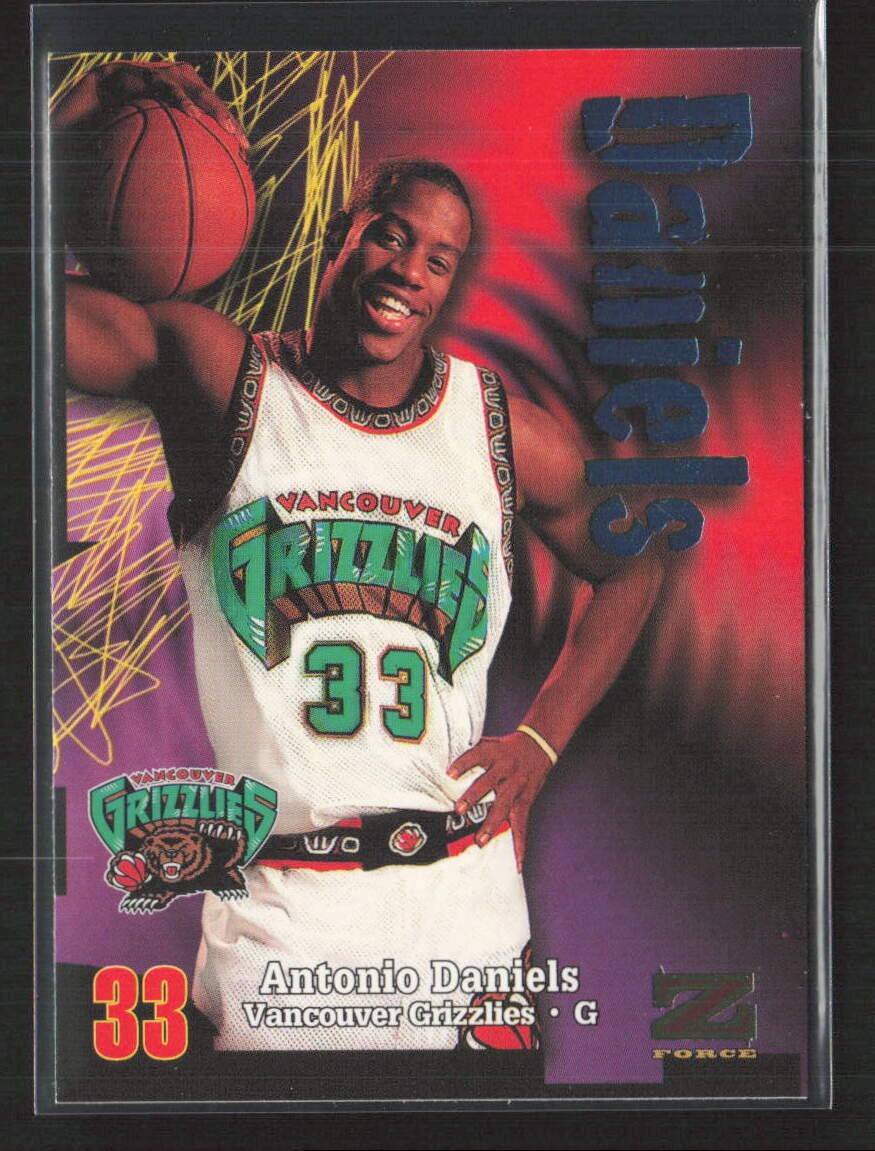 1997-98 SkyBox Z-Force #175 Antonio Daniels Vancouver Grizzlies