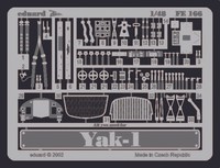 Eduard Accessories Fe166 - 1:48 Yak-1 - ÄTzsatz - Neu