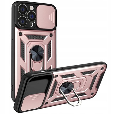 HURTEL HYBRID ARMOR CAMSHIELD CASE FÜR IPHONE 13 PRO MIT KAMERASCHUTZ