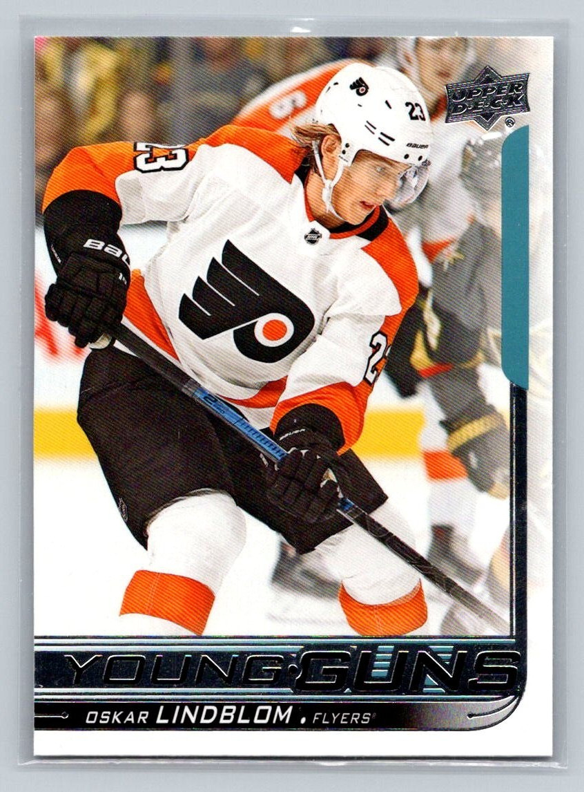 2018-19 Upper Deck - Young Guns Oskar Lindblom #218 RC