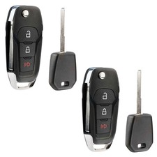 2 For 2015-2020 H128-PT Key + Remote Key Fob for Ford F150 Raptor N5F-A08TAA