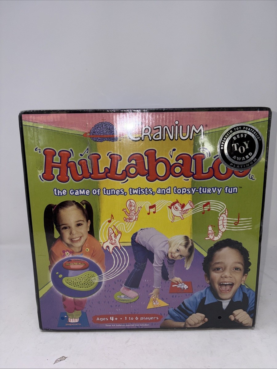 Vintage 2003 Cranium Hullabaloo Complete Tested Kids Game Fast