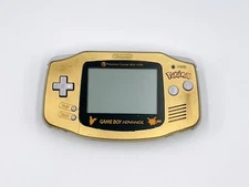 Game Boy Advance Console Pokemon Center New York Gold GBA Tested Region Free