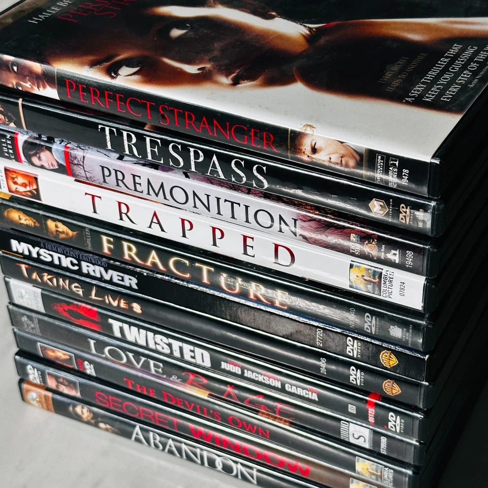 Lot of 12 Thriller - DVD - Secret Window - Devil's Own - Perfect Stranger - More - Image 4 of 4