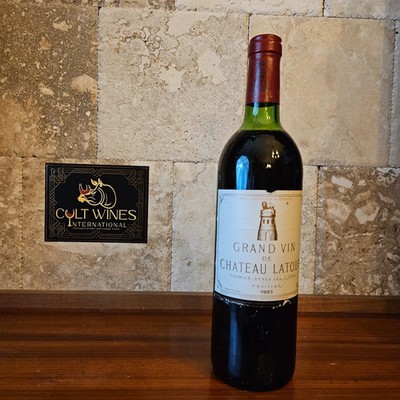 JG-95pts! 1983 Chateau Latour, Pauillac Bordeaux wine [Listing 5]