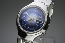Vintage 1972 JAPAN SEIKO 5 SPORTS SPEED TIMER 7015-8000 21J automatico revisi...