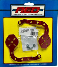 Aed 6082 Red Anodized Billet Nitrous Solenoid Bracket