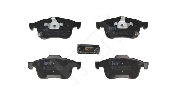 Hart BremsbeläGe Bremsbelagsatz Scheibenbremse FüR Fiat 500L 199_-image