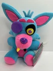 Funko Five Nights at Freddy's Blacklight Foxy 8" Blue Plush Toy 2017  FNAF = New