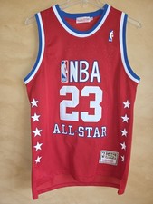 MICHAEL JORDAN NBA ALL STAR RED JERSEY  M