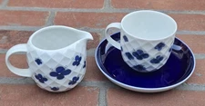 Thomas Germany “Holiday in Copenhagen” Cup Saucer & Creamer Set – Vintage...