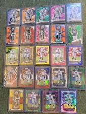  Maxx Crosby Lot Of 24 (4 #rd) Multiple Years SP Press Proof Mosaic Prizm