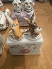 Vintage lot of 4 salt and pepper nodders - pls read  — photo 3
