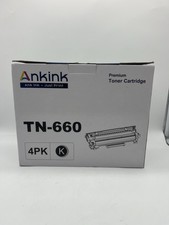 Ankink Compatible Toner Cartridge Replacement 4PK Brother TN660
