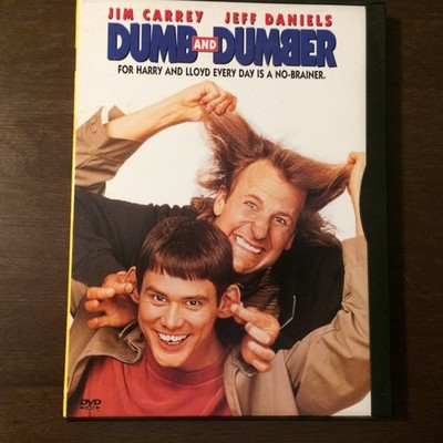 Dumb and Dumber DVD 1994 Jim Carrey Jeff Daniels Comedy Movie