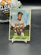 Billy Hoeft Autographed Signed 1954 Bowman #167 Tigers IP Auto No COA (JDD)