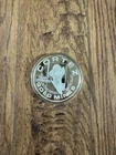 Vintage 10 Troy Ounce Nevada Cortez Mines Attendance .999 Fine Silver Coin Rare