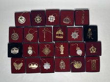 Collection of Iolani Palace Hawaii Annual Commemorative Ornaments SOLD SEPERATE