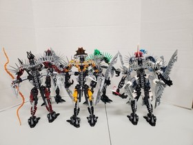 LEGO BIONICLE All 6 Titan Barraki Ehlek/Brutaka MOC Crossover 8920/8734 