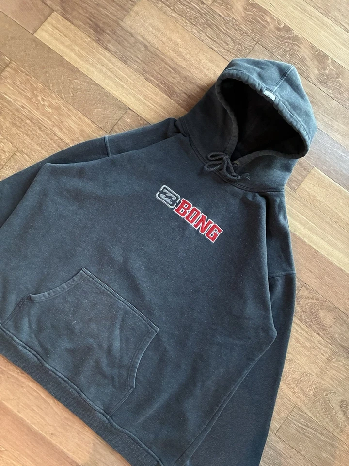 Sudadera con Capucha Billabong De Colección Y2K Surf Grial Bong Raro Patín Snowboarding XXL 2XL Foto 4 de 4