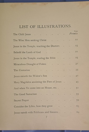Pictures And Stories Of Jesus by Pansy ( Alden) 1895 Lothrop Publishing - Picture 7 of 12