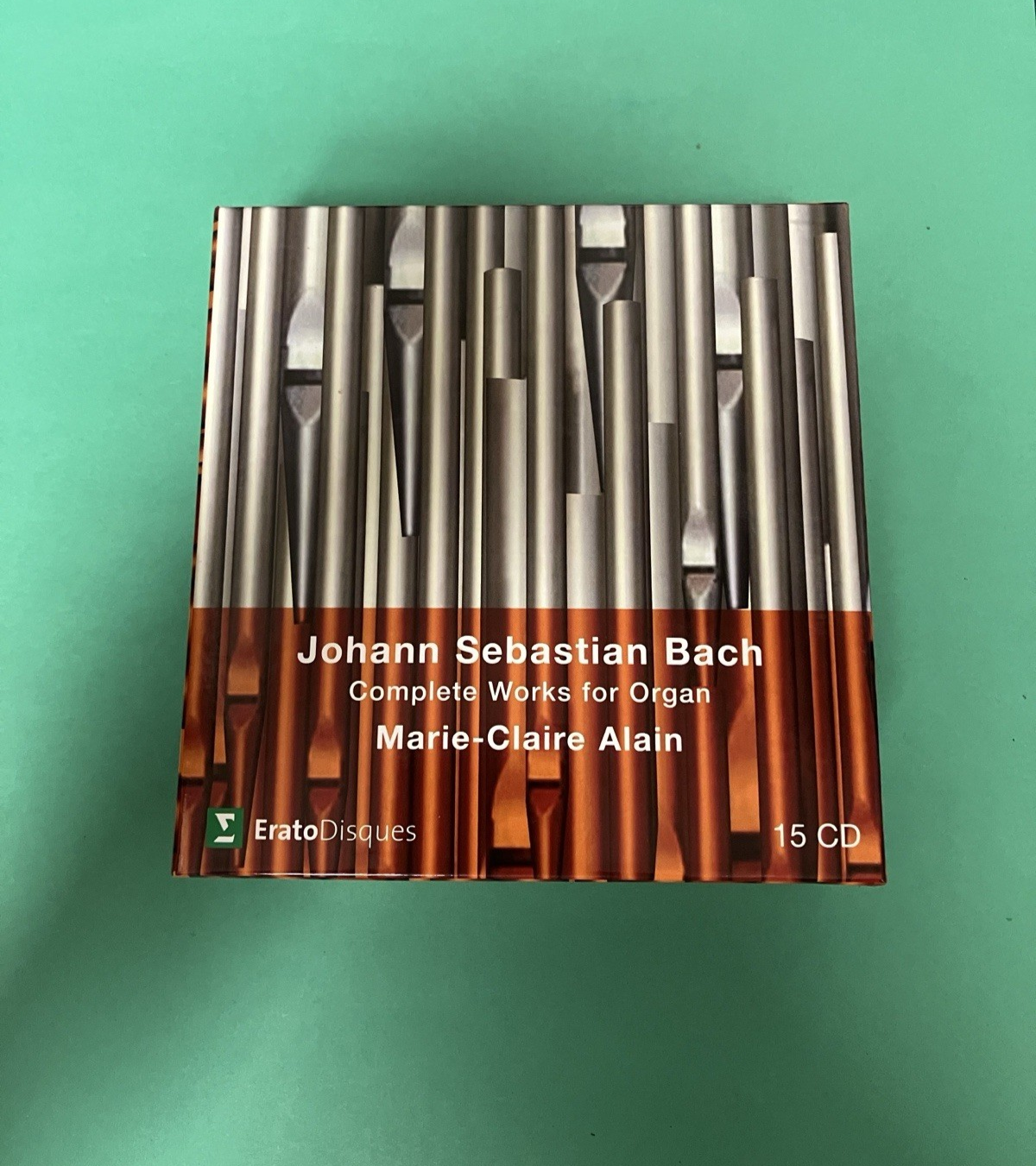 Johann Sebastian Bach - Marie-Claire Alain – Complete Works For Organ. 15 CD Box