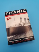 Titanic Historical Society Deck Of Playing Cards Sealed 54 Images Piatnik No. 14