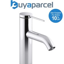Kohler Components Lever Bathroom Basin Mixer Tap Chrome Monobloc Includes Waste