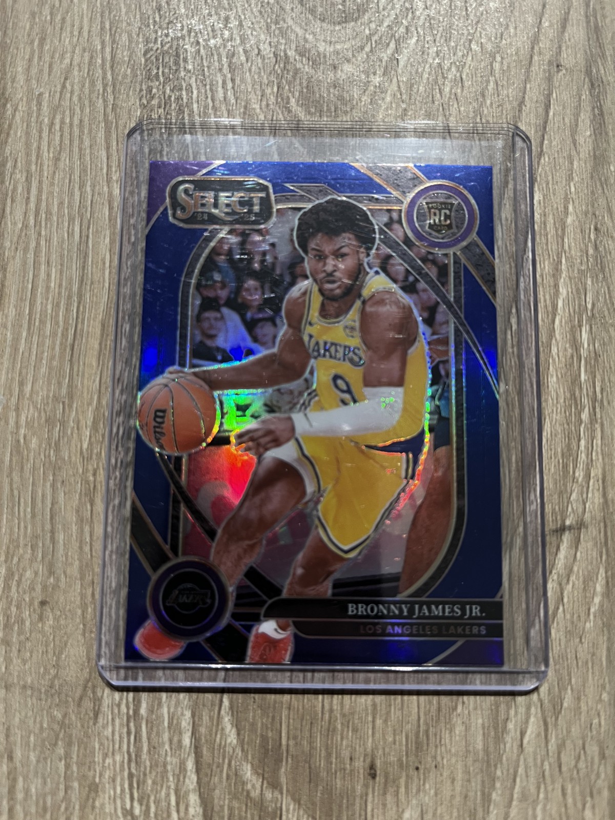 2024-25 Panini Select - Courtside Bronny James #290 Blue Prizm (RC)