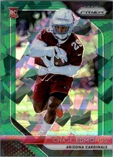 2018 Panini Prizm Prizms Green Crystals #276 Chase Edmonds /75 - FB