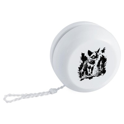 'Electro Cat In Cyber Punk City' Retro Style Yo-Yo (YY00038488)