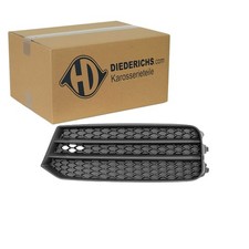 DIEDERICHS BLENDE SCHWARZ STOßSTANGE VORNE LINKS passend für AUDI A1 ohne NSW