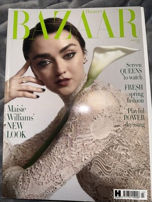 Harper's Bazaar Magazine: Maisie Williams, Romola Garai, V. Oparah, March 2024