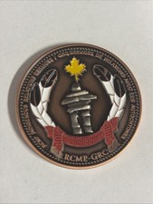 Pièce Défi GRC Services des relations autochtones