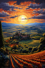 TUSCANY WALL ART QUALITY PHOTO PAPER/CANVAS/METAL PRINT A32