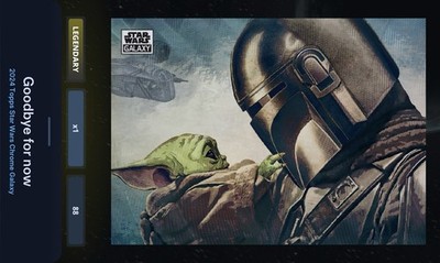 Goodbye For Now - Wave 99cc Legendary Star Wars Card Trader Galaxy Chrome 2024