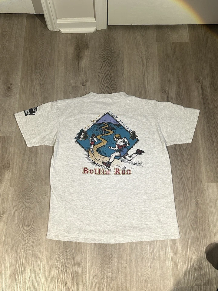 Camiseta de correr Bellin Run Jansport 1995 vintage talla grande Foto 3 de 4