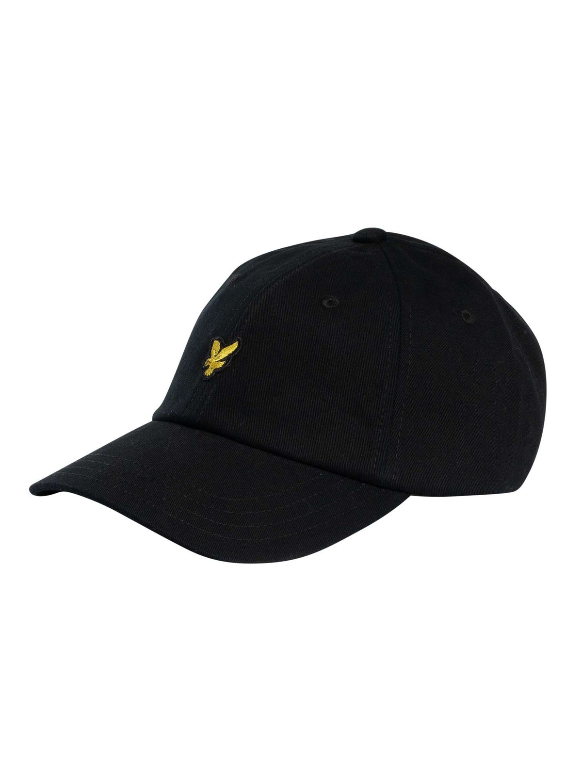 Lyle & Scott Logo Baseball Cap, Jet Black - One Size - Image 2