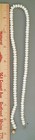 Potato Pearls 18" Strand Necklace Creamy White Color W 14k Clasp Free Insure Shp — photo 5