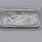 1 OZ. .999 Fine Silver SilverTowne Retro Eagle Bar Mint Sealed Plastic