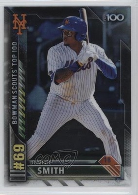 2016 Bowman Scouts' Top 100 Dominic Smith #BTP-69 1u6