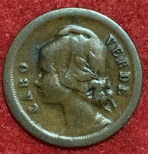 Cape Verde 10 Centavos 1930 Cabo Verde Portuguesa