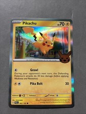 Pikachu 062/193 Trick or Trade Booster Bundle 2023 Holo