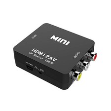 HDMI to RCA, HDMI to AV Converter 1080p 3RCA CVBs Composite Video Audio Conve...