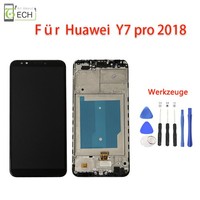 FüR Huawei Y7 Pro 2018 Y7 Prime 2018 Y7 2018 Lcd Mit Rahmen Display Touch ...