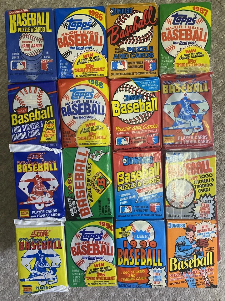 25 件装棒球 86-92 Topps Donruss Fleer Score UD 全新奖金 1985 年 DONRUSS — 第 3/4 张图片